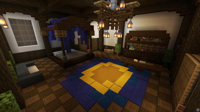 Screenshot of the Minecraft Bedrock Marketplace product Medieval Find the Button created by Giggle Block Studios.