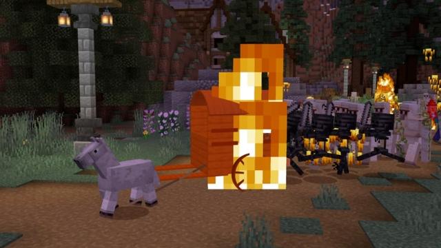 Screenshot of the Minecraft Bedrock Marketplace product Medieval Rush created by Giggle Block Studios.