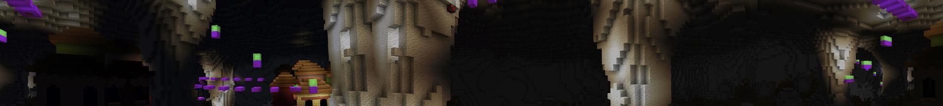 Panorama of the Minecraft Bedrock Marketplace product Mega Parkour created by Giggle Block Studios.