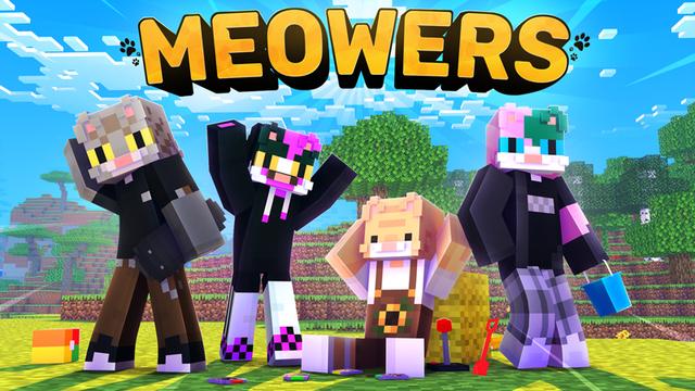 Thumbnail of the Minecraft Bedrock Marketplace product Meowers created by Giggle Block Studios.