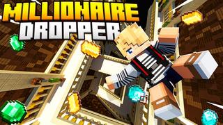 Thumbnail of the Minecraft Bedrock Marketplace product MILLIONAIRE DROPPER created by Giggle Block Studios.