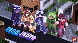 Thumbnail of the Minecraft Bedrock Marketplace product Mob High created by Giggle Block Studios.