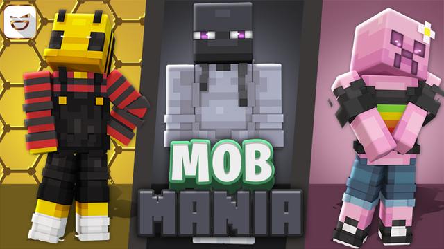 Thumbnail of the Minecraft Bedrock Marketplace product Mob Mania created by Giggle Block Studios.