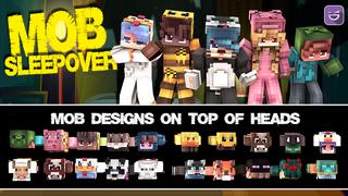 Thumbnail of the Minecraft Bedrock Marketplace product Mob Sleepover created by Giggle Block Studios.