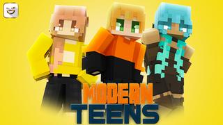 Thumbnail of the Minecraft Bedrock Marketplace product Modern Teens created by Giggle Block Studios.