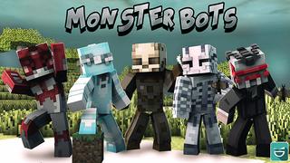 Thumbnail of the Minecraft Bedrock Marketplace product Monster Bots created by Giggle Block Studios.