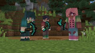 Screenshot of the Minecraft Bedrock Marketplace product Multi Tools created by Giggle Block Studios.