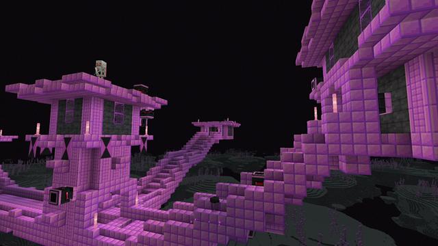 Screenshot of the Minecraft Bedrock Marketplace product Nekotron Texture Pack created by Giggle Block Studios.