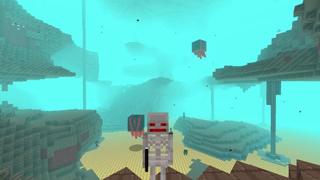 Screenshot of the Minecraft Bedrock Marketplace product Nekotron Texture Pack created by Giggle Block Studios.