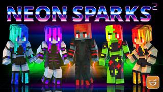 Thumbnail of the Minecraft Bedrock Marketplace product Neon Sparks 2 created by Giggle Block Studios.