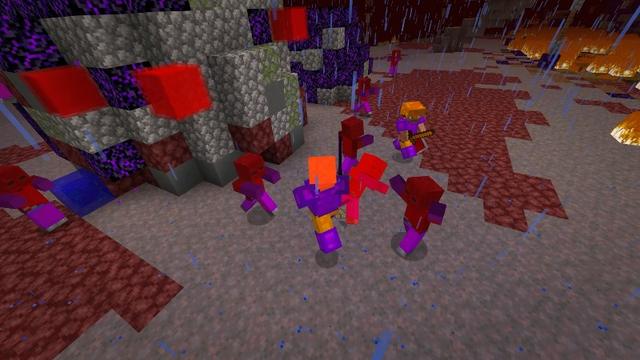 Screenshot of the Minecraft Bedrock Marketplace product Ninja Rooftop Adventure created by Giggle Block Studios.
