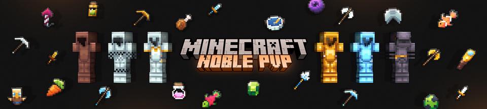 Panorama of the Minecraft Bedrock Marketplace product Noble PVP Texture Pack created by Giggle Block Studios.