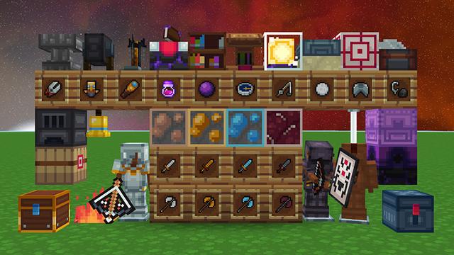 Screenshot of the Minecraft Bedrock Marketplace product Noble PVP Texture Pack created by Giggle Block Studios.