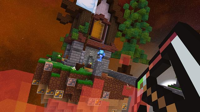 Screenshot of the Minecraft Bedrock Marketplace product Noble PVP Texture Pack created by Giggle Block Studios.
