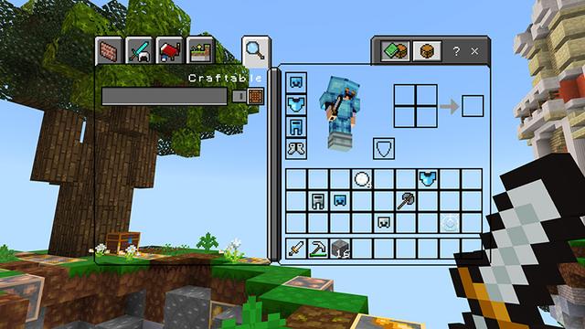 Screenshot of the Minecraft Bedrock Marketplace product Noble PVP Texture Pack created by Giggle Block Studios.