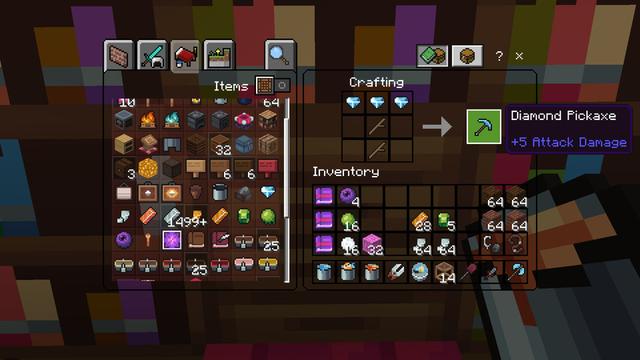 Screenshot of the Minecraft Bedrock Marketplace product Noble PVP Texture Pack created by Giggle Block Studios.