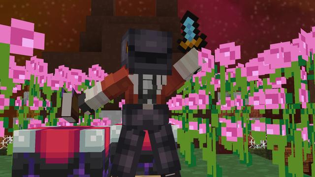 Screenshot of the Minecraft Bedrock Marketplace product Noble PVP Texture Pack created by Giggle Block Studios.