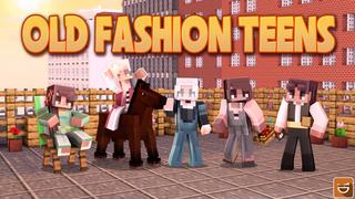 Thumbnail of the Minecraft Bedrock Marketplace product Old Fashion Teens created by Giggle Block Studios.