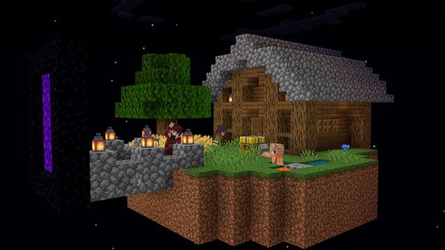 Screenshot of the Minecraft Bedrock Marketplace product One Block Time Bomb created by Giggle Block Studios.