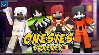 Thumbnail of the Minecraft Bedrock Marketplace product Onesies Forever created by Giggle Block Studios.