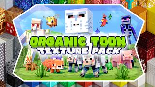 Thumbnail of the Minecraft Bedrock Marketplace product Organic Toon Texture Pack created by Giggle Block Studios.
