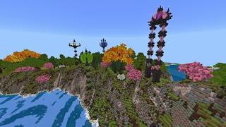 Screenshot of the Minecraft Bedrock Marketplace product Paradise Island created by Giggle Block Studios.