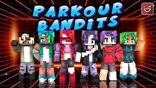 Thumbnail of the Minecraft Bedrock Marketplace product Parkour Bandits created by Giggle Block Studios.