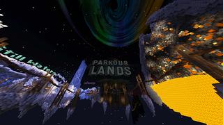 Screenshot of the Minecraft Bedrock Marketplace product Parkour Lands created by Giggle Block Studios.
