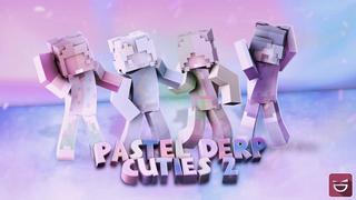 Thumbnail of the Minecraft Bedrock Marketplace product Pastel Derp Cuties 2 created by Giggle Block Studios.