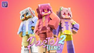 Thumbnail of the Minecraft Bedrock Marketplace product Pastel Teens 2 created by Giggle Block Studios.
