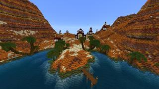 Screenshot of the Minecraft Bedrock Marketplace product Pebble's Palace created by Giggle Block Studios.