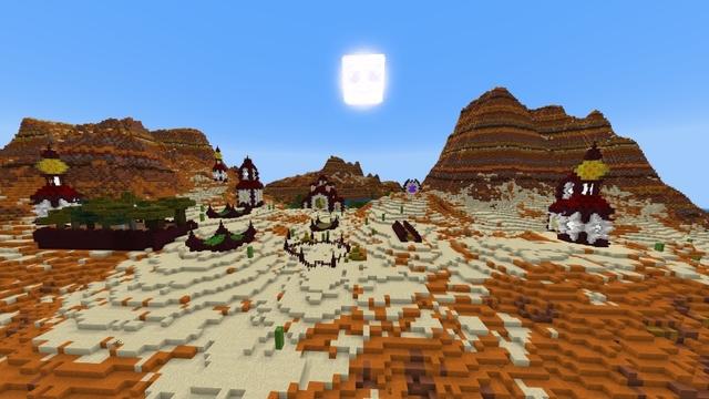 Screenshot of the Minecraft Bedrock Marketplace product Pebble's Palace created by Giggle Block Studios.