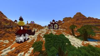 Screenshot of the Minecraft Bedrock Marketplace product Pebble's Palace created by Giggle Block Studios.