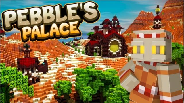 Thumbnail of the Minecraft Bedrock Marketplace product Pebble's Palace created by Giggle Block Studios.