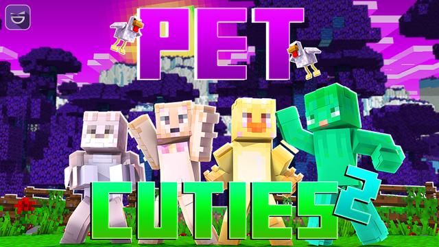 Thumbnail of the Minecraft Bedrock Marketplace product Pet Cuties 2 created by Giggle Block Studios.