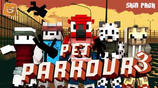 Thumbnail of the Minecraft Bedrock Marketplace product Pet Parkour 3 created by Giggle Block Studios.
