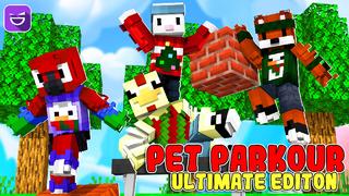 Thumbnail of the Minecraft Bedrock Marketplace product Pet Parkour Ultimate Edition created by Giggle Block Studios.