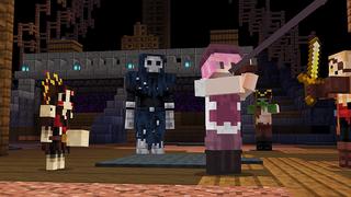 Screenshot of the Minecraft Bedrock Marketplace product Pirate Skyblock 2 created by Giggle Block Studios.