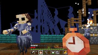 Screenshot of the Minecraft Bedrock Marketplace product Pirate Skyblock 2 created by Giggle Block Studios.