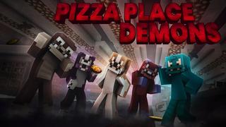 Thumbnail of the Minecraft Bedrock Marketplace product Pizza Place Demons created by Giggle Block Studios.