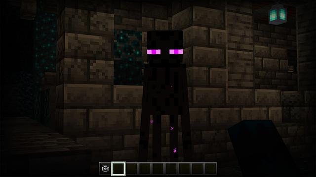 Screenshot of the Minecraft Bedrock Marketplace product Play As Warden created by Giggle Block Studios.