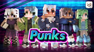 Thumbnail of the Minecraft Bedrock Marketplace product Punks created by Giggle Block Studios.