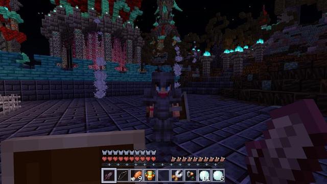 Screenshot of the Minecraft Bedrock Marketplace product PVP Fantasy Resource Pack created by Giggle Block Studios.
