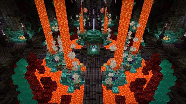 Screenshot of the Minecraft Bedrock Marketplace product PVP Fantasy Resource Pack created by Giggle Block Studios.