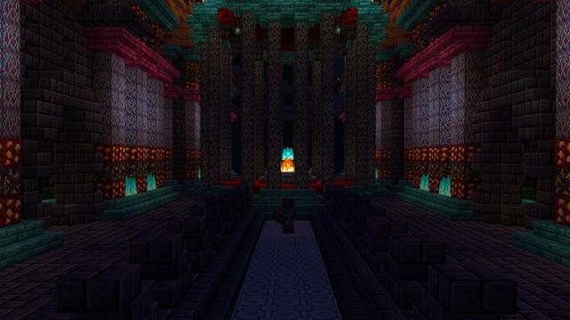 Screenshot of the Minecraft Bedrock Marketplace product PVP Fantasy Resource Pack created by Giggle Block Studios.