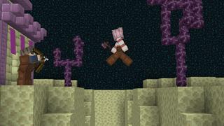 Screenshot of the Minecraft Bedrock Marketplace product PvP Training Simulator created by Giggle Block Studios.