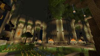 Screenshot of the Minecraft Bedrock Marketplace product Pyramid Escape Room created by Giggle Block Studios.