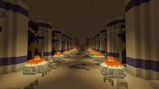 Screenshot of the Minecraft Bedrock Marketplace product Pyramid Escape Room created by Giggle Block Studios.