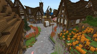 Screenshot of the Minecraft Bedrock Marketplace product Razor's Keep created by Giggle Block Studios.