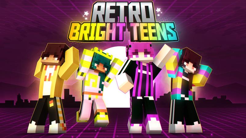 Retro Bright Teens by Giggle Block Studios | CHUNK - Minecraft Bedrock ...